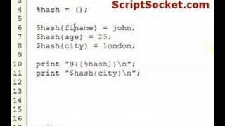 Perl Tutorial 14 - Hashes: Basics