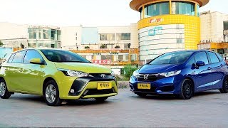 硬碰硬！谁才是10万以下合资首选？2019对比评测丰田致炫YARiS L vs 本田飞度Fit