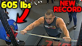 Tyler1 hits new RECORD lift 605 lbs / 275 kg Squat - loltyler1 Power Meet 3