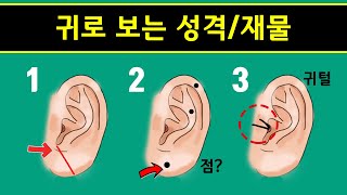 귀로 보는 재물운 성격 및 운세 🦻 귀에 점이 있다면 !? 내 귀는 복귀 일까