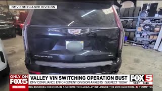 Las Vegas VIN-switching ring busted from cars stolen in Florida