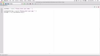 19. Reading keyboard input: example program - Learn Python