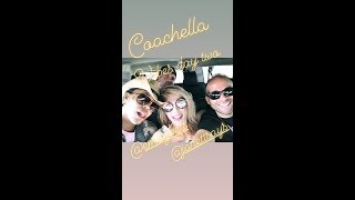 Aisha Tyler And Emily Bett Rickards at Coachella 2018 / Insta Stories