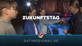 Zukunftstag: SAT.1 REGIONAL-Nachwuchsreporter im SeaLife Hannover