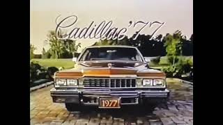 1977 Cadillac Sedan DeVille Classic Automobile Television Commercial