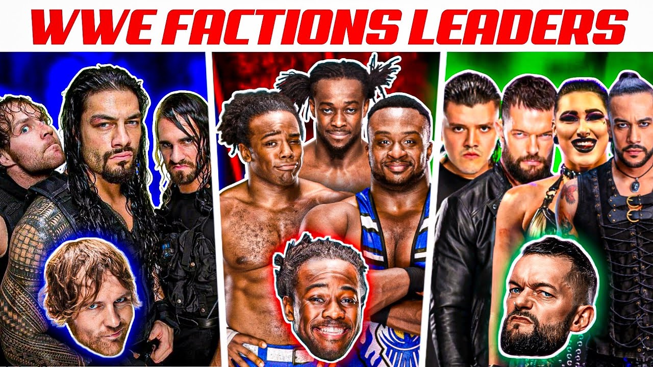 Greatest WWE Factions And Their Leaders - YouTube