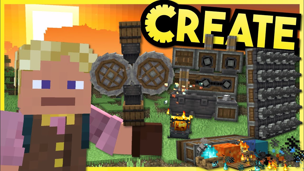 Starting The Create Mod Strong Minecraft Create Mod S3 1 Youtube
