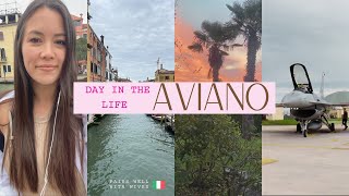 A Day In The Life Aviano Air Base | Venice | Military Spouse | Fini Flight |