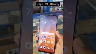 Oppo F19 Only 20k #oppo  #mobilereviewpk #usedmobile