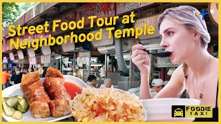 20 Iconic Taipei Dishes Served at the Steps of a Local Temple｜Foodie Taxi