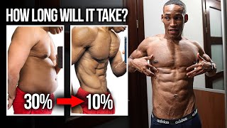 How Long To Get From 30% to 10% Body Fat? (THE TRUTH)