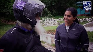 Cricketer Veda Krishnamurthy Gets a Few Tips from Sadhguru