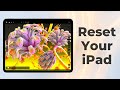 How To Erase and Factory Reset iPad (2024)