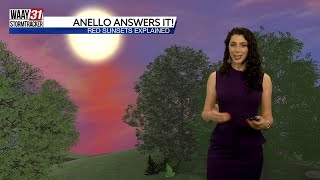 Anello Answers It: Red Sunsets Explained