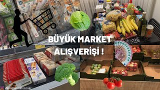 Büyük Market Alışverişi ! 🛒 🛍️