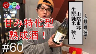 甘み特化型熟成酒！~山陰東郷　生酛純米　強力~【365日ぶっ通しで日本酒紹介企画】#60