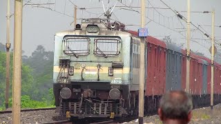 Full loaded BCNA coach skipping with Valsad WAG-7 | indian railway