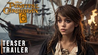 Pirates of The Caribbean 6: Daughter's Voyage | Teaser Trailer (2024) - Jenna Ortega, Johnny Depp