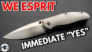 WE Knives Esprit Folding Knife - Overview and Review