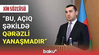 XİN sözçüsü İranın iddialarına cavab verdi - BAKU TV