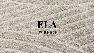 Tapis moderne arc beige - ELA 27 | Toutapis