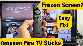 Fire TV Sticks: Frozen Screen? 2 Easy Fixes