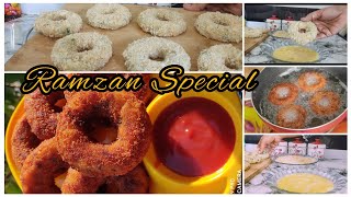 Crispy Potato Donuts | Aalo Donuts Recipe😋Ramzaan special | Iftar special potato donut kaise banaye