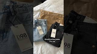 Stradivarius d98 try on 🛍️  #stradivarius #fashion #fashionblogger #ootd #ootdfashion #tryon #jean