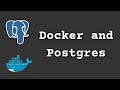 Docker and Postgres