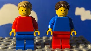 Bungee jumping with idiots Lego stop motion