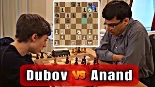 Dubov Goes Full Tal Mode vs. Anand! ⚡🔥 Wild Blitz Battle!