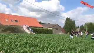 CRASH PIENIĄZEK - GERBER #39 Peugeot 208 R2, ERC Ypres Kenotek Rally 2015