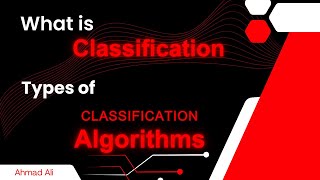 Types of Classification Algorithms in Machine Learning with Python Code #ai #ml