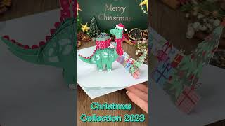 Christmas Pop-up Cards #shorts #craft #handmade #papercraft #popupcard #christmas