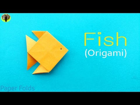 Fish 🐡 - DIY Origami Tutorial by Paper Folds ❤️ 🙏 Fish 🐡 - DIY Origami Tutorial by Paper Folds ❤️ 🙏