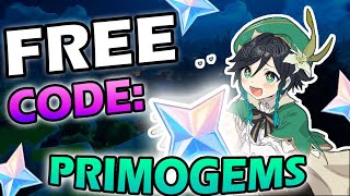 New Primogem Code Genshin Impact || REDEEM NOW! Free Primogems Working!! *USE THIS NOW BEFORE LATE*