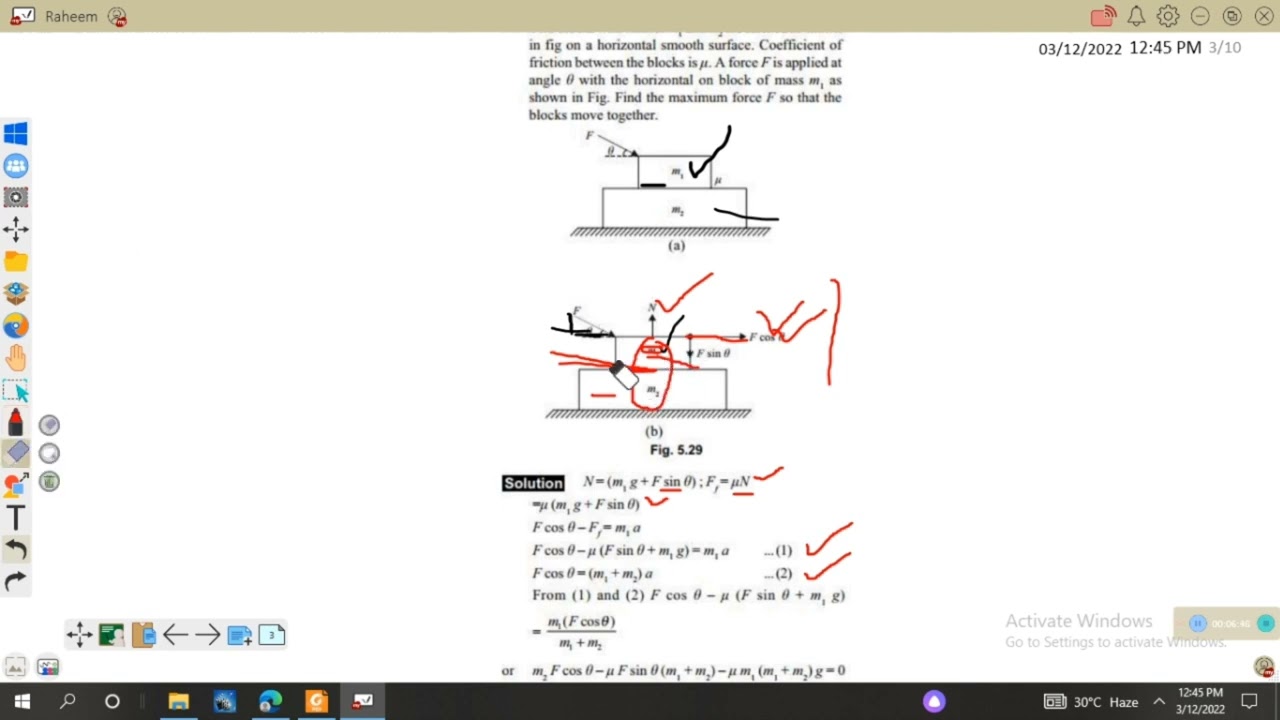 Classical Mechanic Problem Practice Set 2 - YouTube