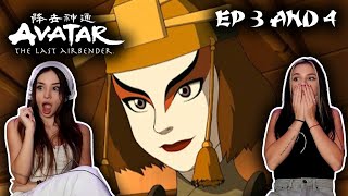 AVATAR: The Last Airbender S1 E3 and E4 REACTION| The Southern Air Temple ; The Warriors of Kyoshi |