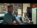 danrem 162 wb pimpin tni tiga matra datangi mapolda ntb