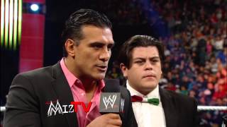 The Miz welcomes Alberto Del Rio, Jack Swagger and Zeb Colter to the set of \