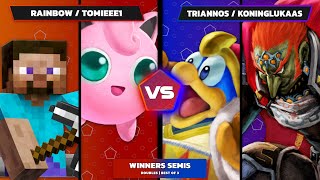 South Town Showdown 2 - Rainbow/Tommiee1 VS Triannos/Koninglukaas - Winners Semis - SSBU