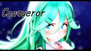 【MMD艦これ】Conqueror /  山風改二【Kantai Collection/Ray-MMD/4K/60fps】