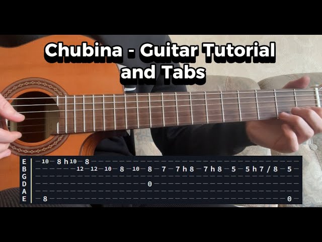 Chubina Guitar Tutorial Tabs Lesson Chubina Guitarlesson Chords