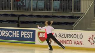 2016 Santa Claus Cup: Karina KALIAN / Nikita SOSNENKO (UKR) - ID Basic Novice Pattern Dance, Foxtrot