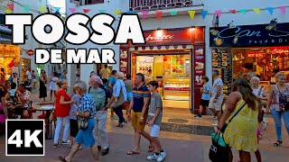 Tossa de Mar Spain Evening Walk Summer 2024