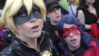 ~*Katsucon 2016 Vlog Part 3 (FINAL): Fire alarm pt. 2, Chat Noir, and HQ PJ Party*~