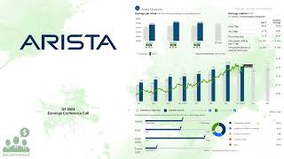 $ANET Arista Networks Q1 2024 Earnings Conference Call