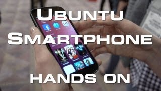 Ubuntu Smartphone Walk-Through at CES 2013