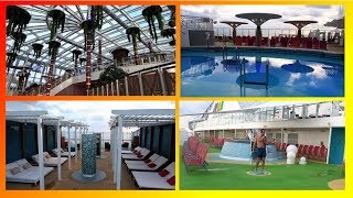 AIDANOVA RUNDGANG - POOLDECK/ SONNENDECK/ACTIVITYDECK  inkl. Beach Club und Four Elements