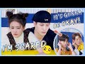 Jackson Wang agrees to accompany Bai Lu cause she's scared. That's so sweet! | CLIP